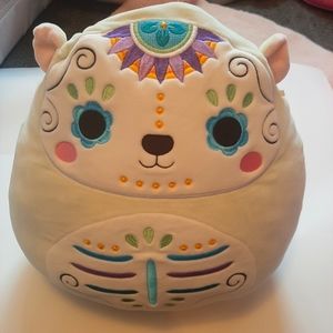Brooke Polar Bear 12" Halloween Day of the Dead squishmallow